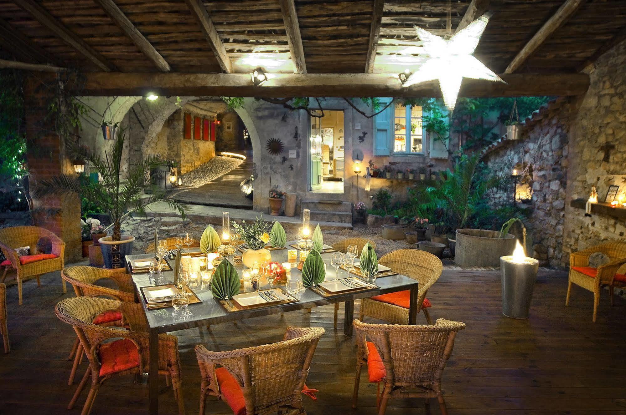 La Vieille Maison - Halte Gourmande Durfort-et-Saint-Martin-de-Sossenac Ngoại thất bức ảnh